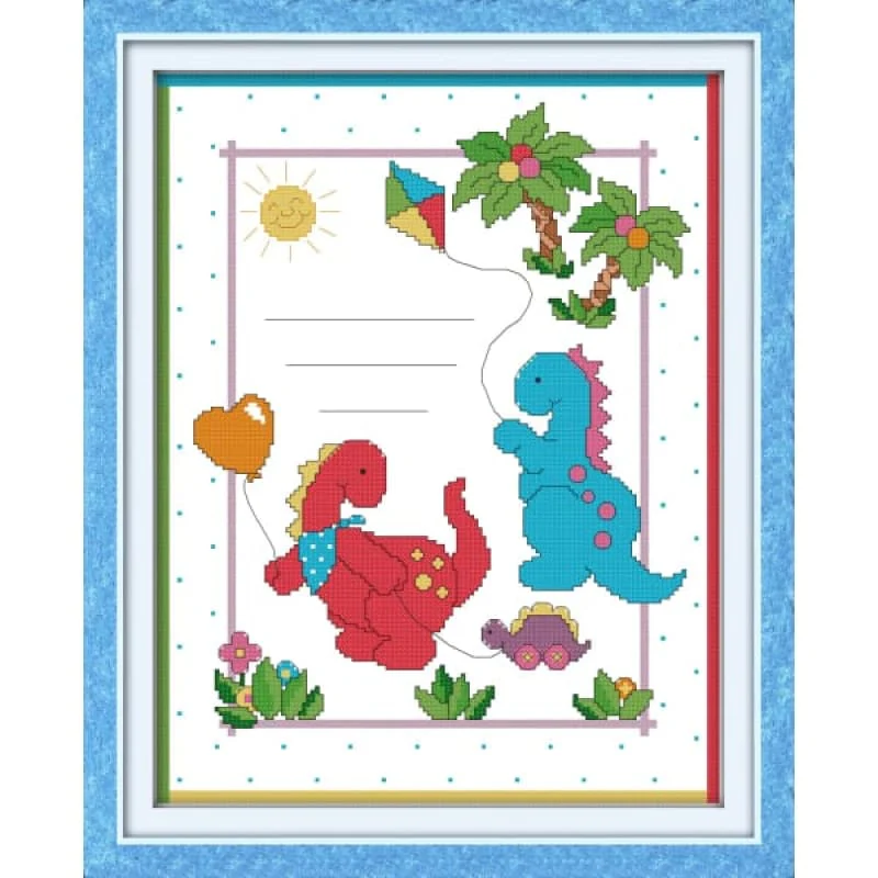 Baby's birth certificate(5)( baby dinosaur)