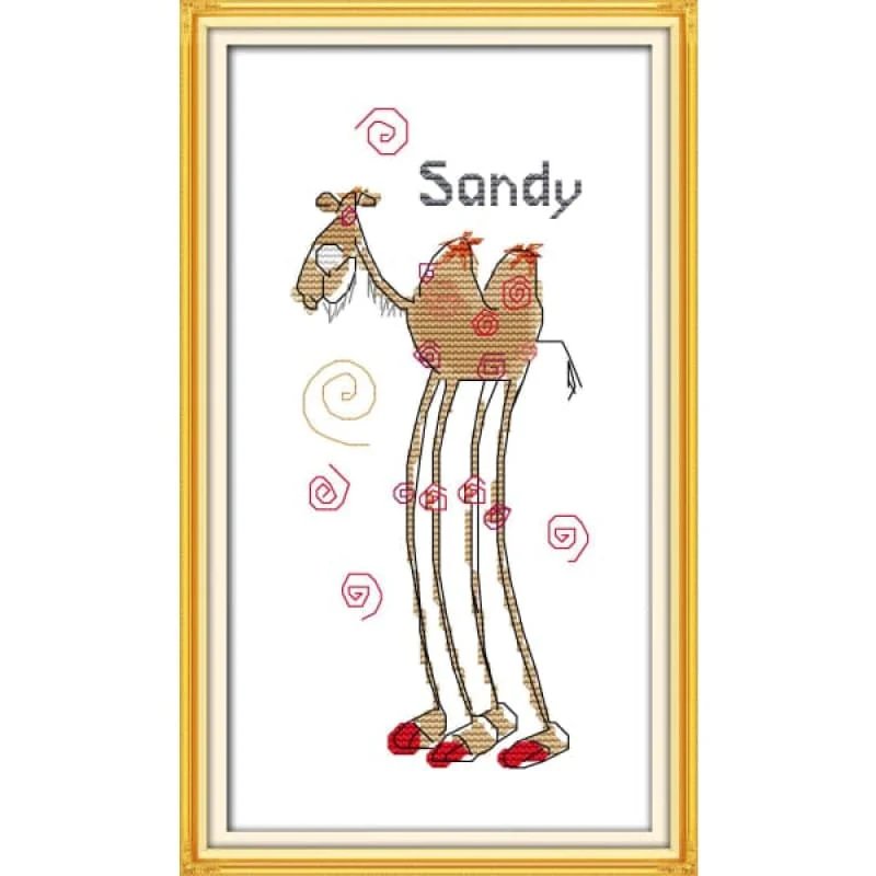 Camel with long legs
