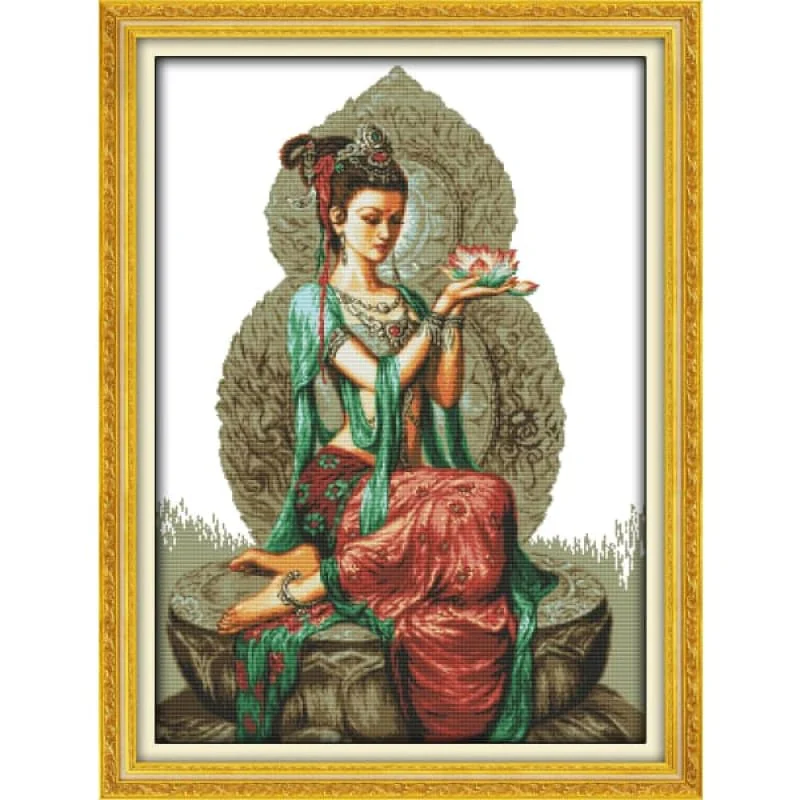 Dunhuang lotus female