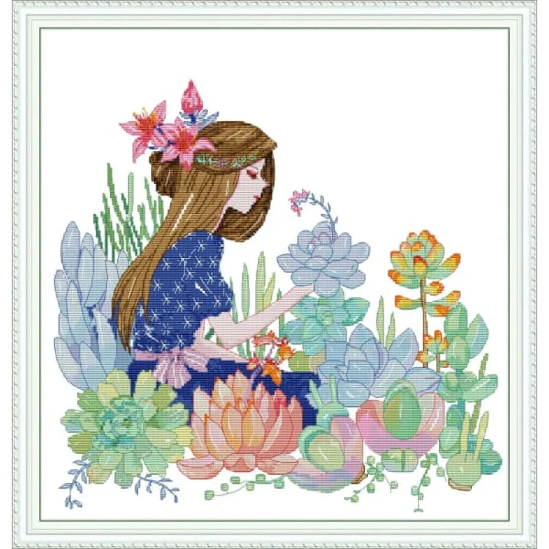 Enjoy flower girl