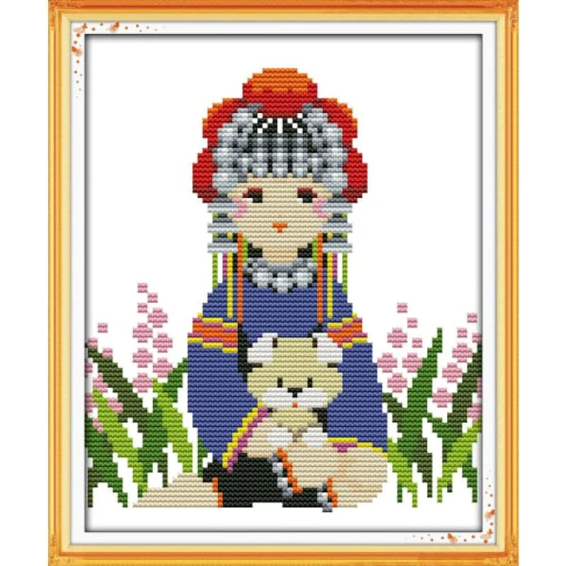 Ethnic minority girl
