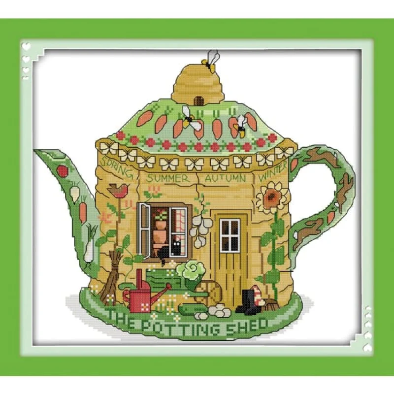 Garden teapot