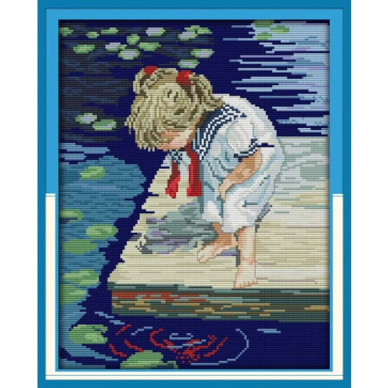 Lakeside girl