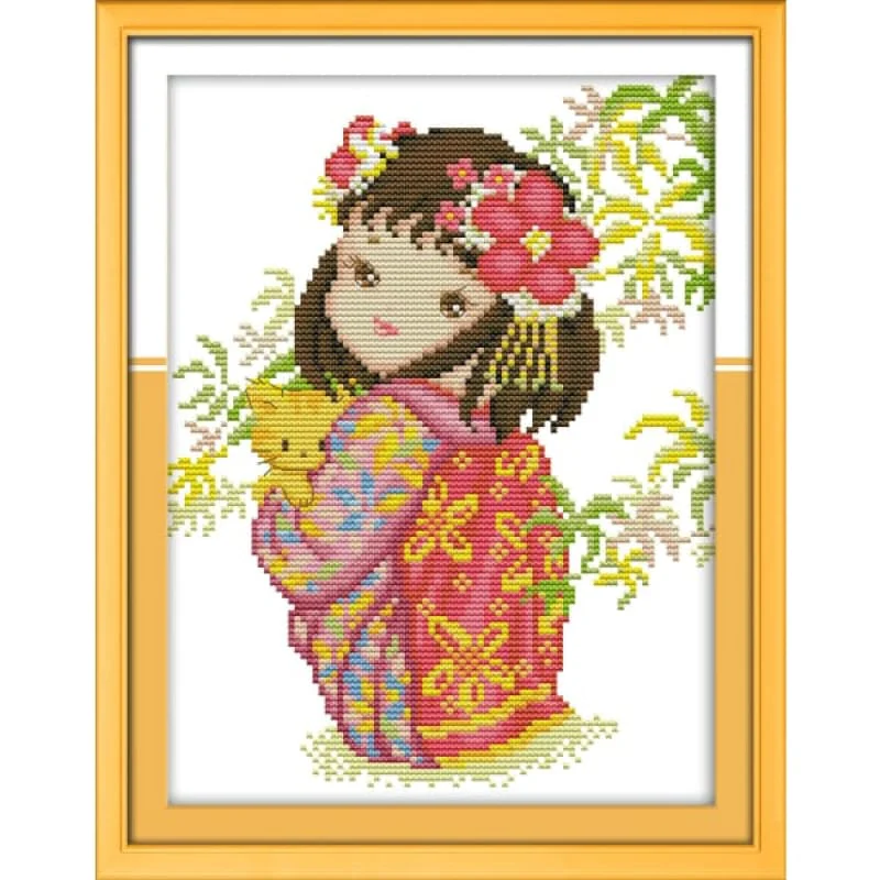 Lovely kimono girl