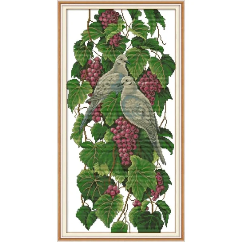 Pigeons And Grapes