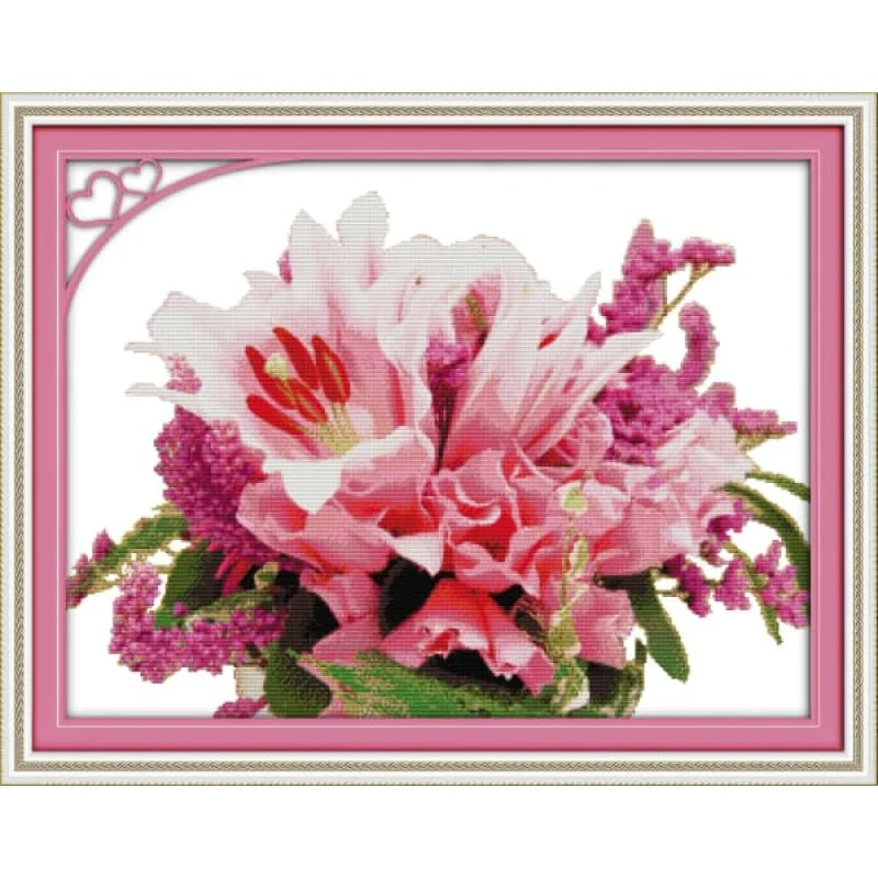 Pink lily (2)