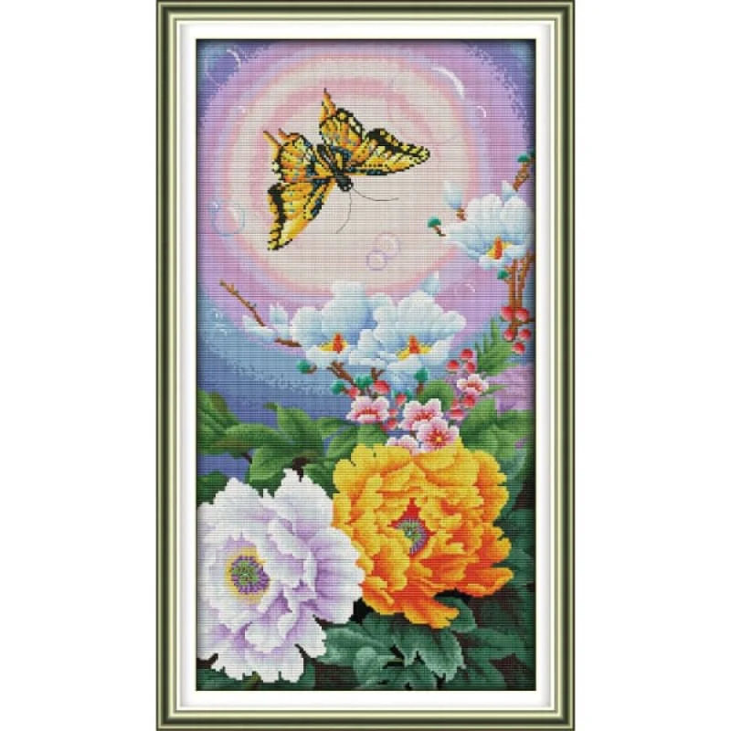 The butterfly and flowers(6)