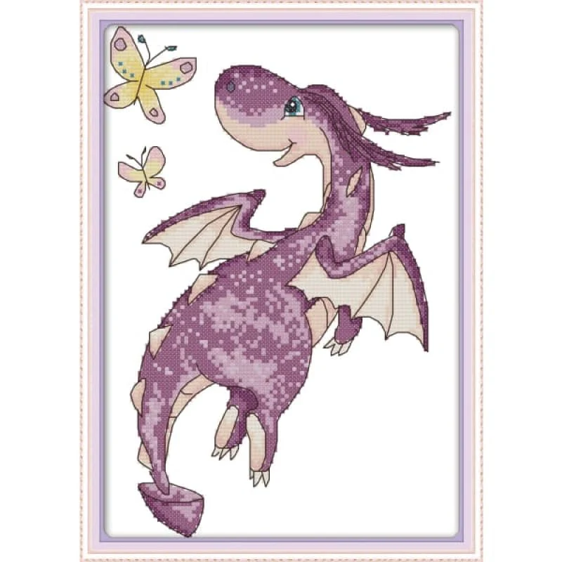The purple Little Dragon
