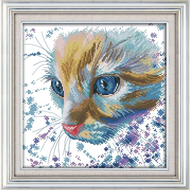 Watercolor cat